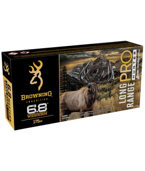 BROWNING LONG RANGE PRO HUNTER 6.8 WESTERN 175GR