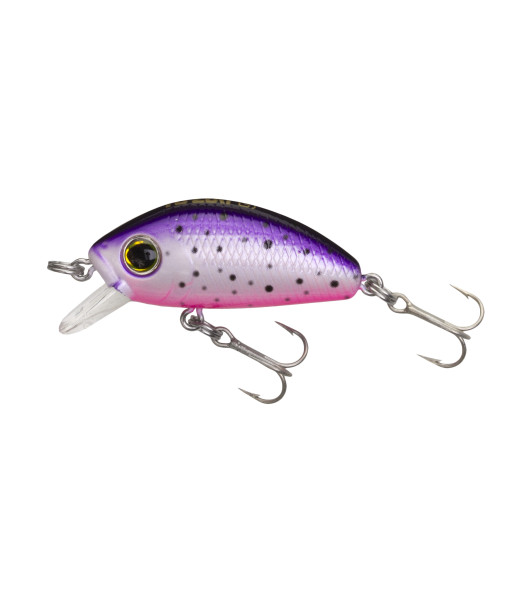 YO-ZURI L-MINNOW SINKING 1''3/8 1/OZ PURPLE RAINBOW