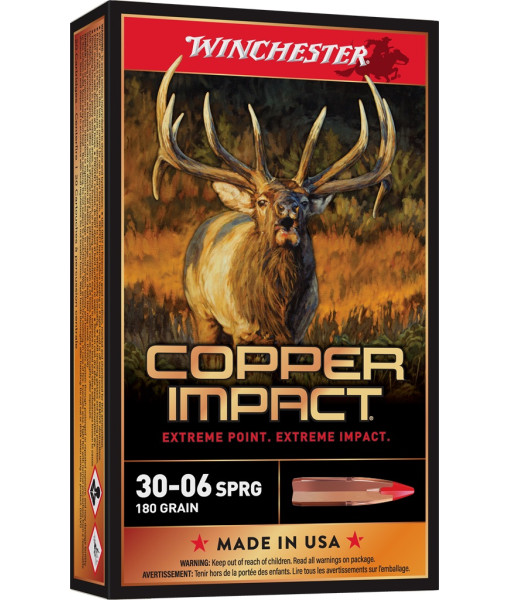 WINCHESTER 30-06 SPRG 180G COPPER IMPACT