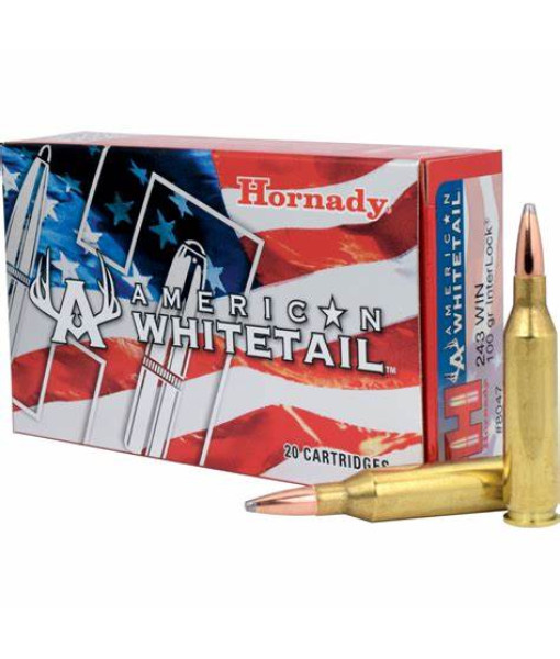 HORNADY 243WIN 100GR INTERLOCK