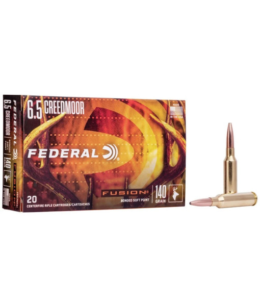 FEDERAL FUSION 6.5 CREEDMORE 140GR