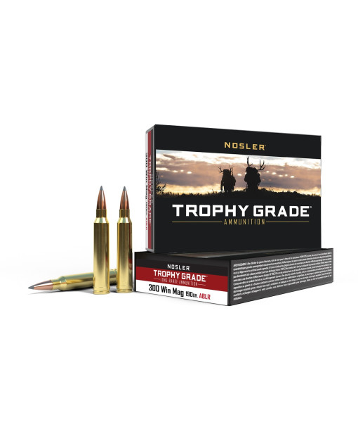 NOSLER TROPHY GRADE 300WIN MAG 190GR ABLR