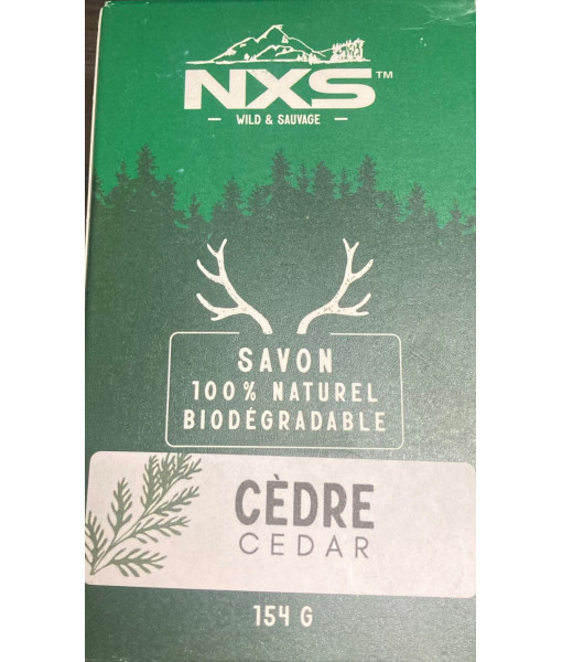 NXS SAVON CEDRE 154G