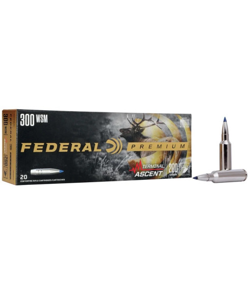 FEDERAL PREMIUM 300WSM TERMINAL ASCENT 200GR