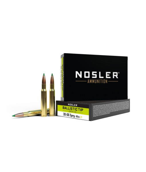 NOSLER 30-06 165GR BALLISTIC TIP