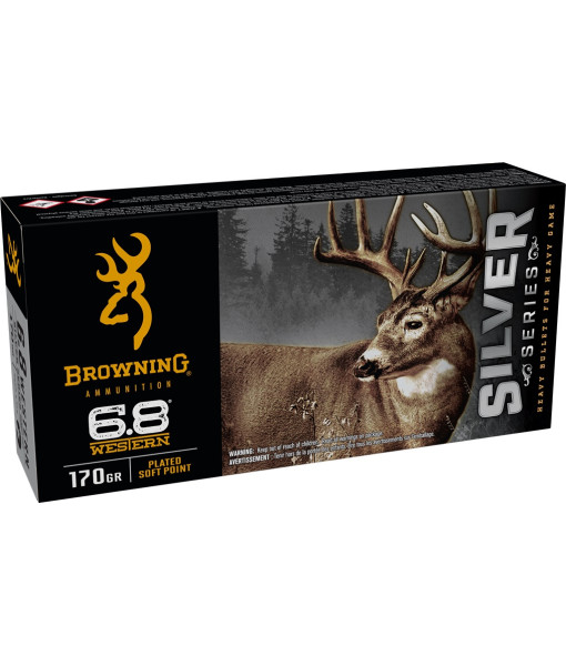 BROWNING SILVER SERIES 6.8 WESTERN 170GR