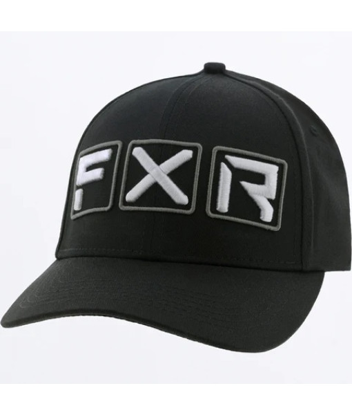 FXR CASQUETTE FXR NOIR/BLANCHE