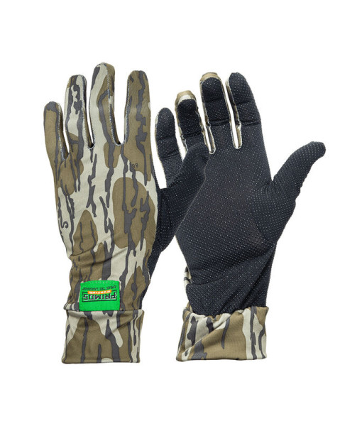 PRIMOS STRETCH SURE GRIP GLOVES MOSSY OAK BOTTOMLAND