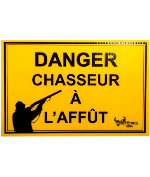 EXTREME C.G AFFICHE CHASSEUR A L'AFFUT