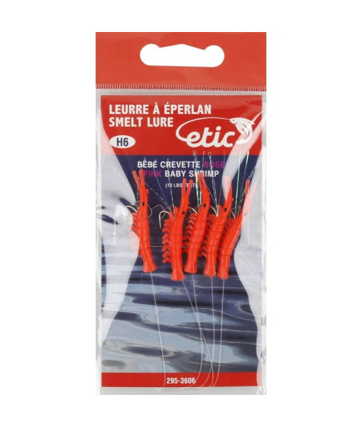ETIC LEURRE A EPELAN CREVETTE ROSE 12LB
