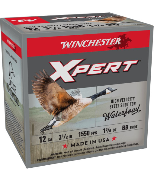 WINCHESTER XPERT 12GA 3.5'' 1 3/8OZ #BB 1550FPS
