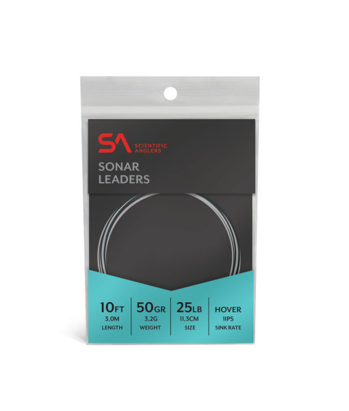 SCIENTIFIC ANGLERS SONAR LEADERS 10FT 50GR 25LB FLOATING