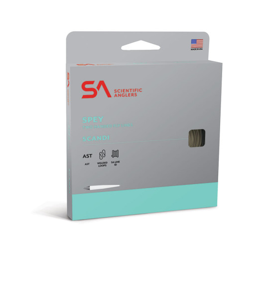 SCIENTIFIC ANGLERS FLY LINE SPEY SCANDI HEAD 450GR