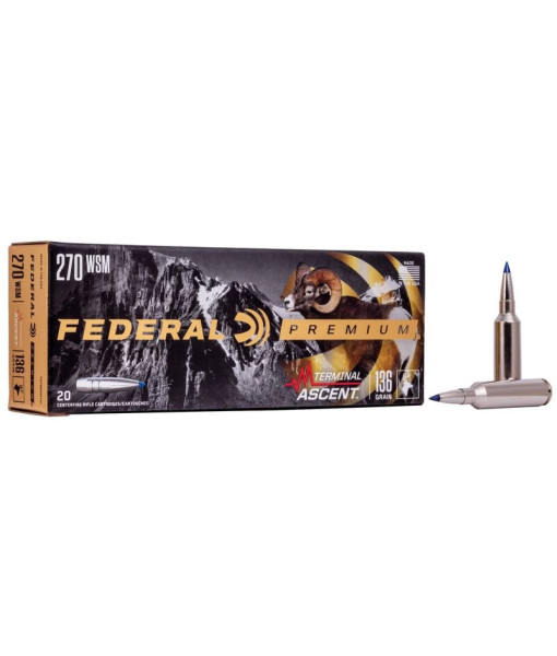 FEDERAL PREMIUM TERMINAL ASCENT 270WSM 136GR