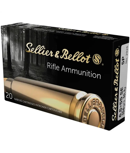 SELLIER&BELLOT 6.6X55 SWD 140GR SP