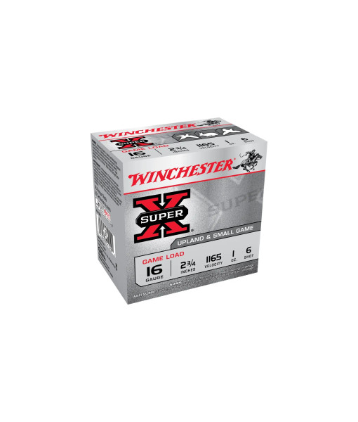 WINCHESTER SUPER X 16GA 2 3/4'' 1OZ #6
