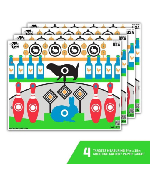 EZ AIM CIBLE PAPIER GALLERY TARGET 19X24 4UN