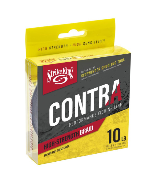Strike King Contra Braid 150 Yd/10lb - Green