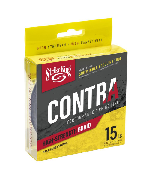 Strike king Contra Braid 150 Yd/15lb - Green