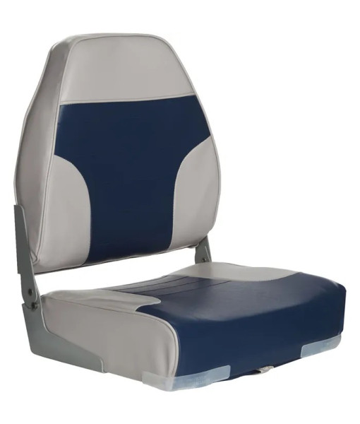 Aquatica Banc De Bateau Pliant Sport Gris Et Bleus