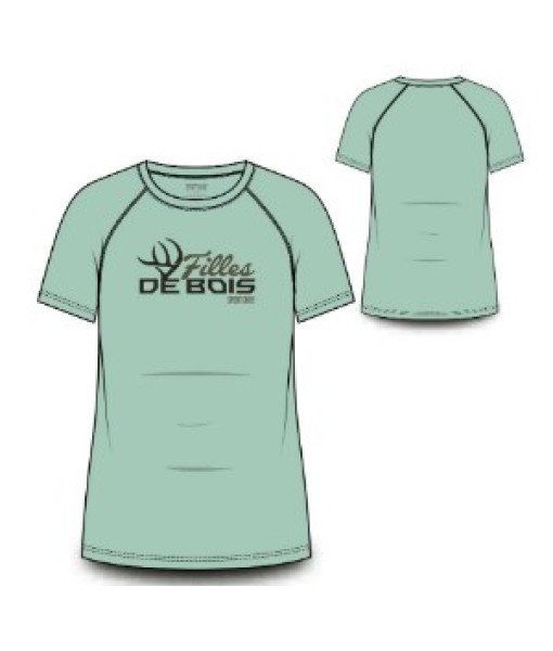 SPORTCHIEF CHANDAIL TETRA SS VERT FILLES DE BOIS