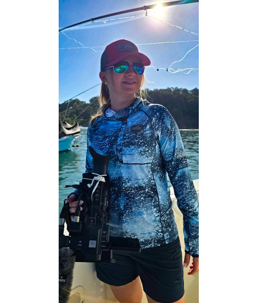 SPORTCHIEF PANTALON COURT STREAM MARINE FILLES DE BOIS