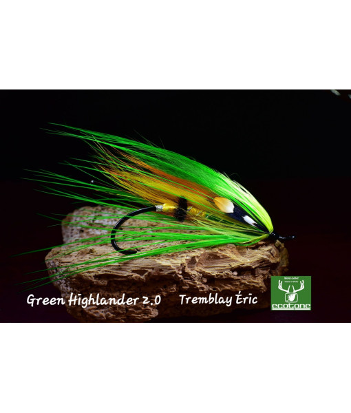 MOUCHE ÉRIC TREMBLAY GREEN HIGHLANDER 2.0