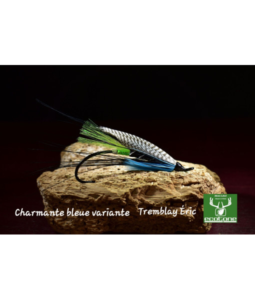 MOUCHE ÉRIC TREMBLAY CHARMANTE BLEU VARIANTE