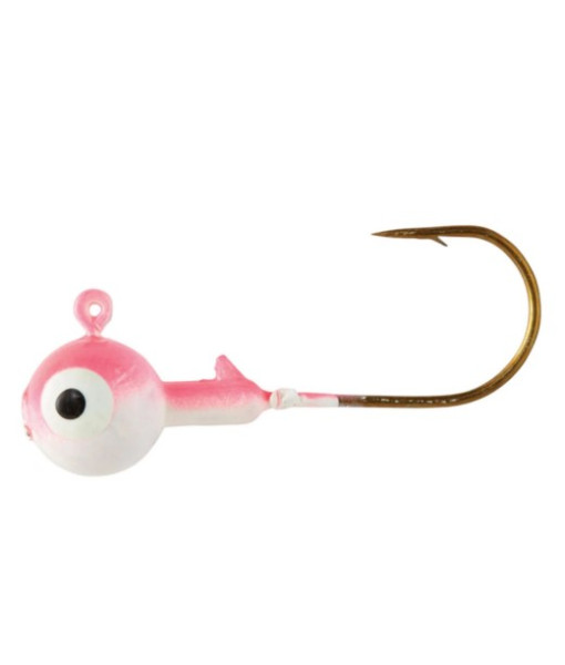 EAGLE CLAW BALL HEAD JIG 1/8OZ ROSE PERLE