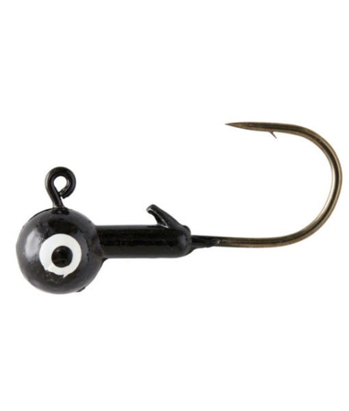 EAGLE CLAW BALL HEAD JIG 1/4OZ NOIR