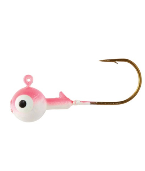 EAGLE CLAW BALL HEAD JIG 1/32OZ ROSE PERLE