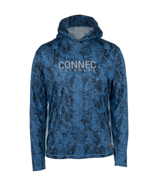 CONNEC HOODIE OFF RIPPER MARINE HOMME