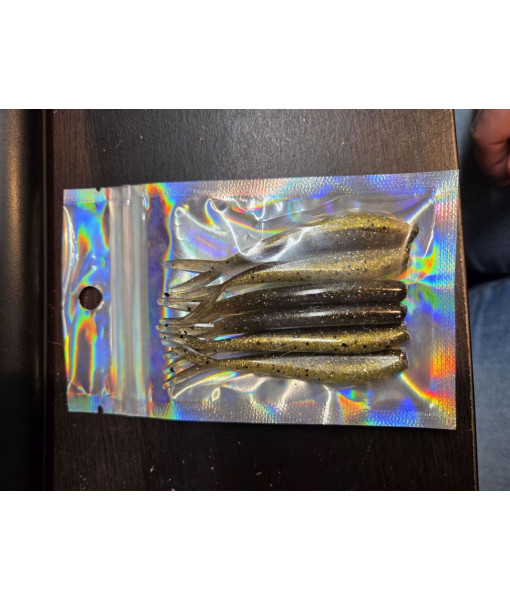 BJ LEURRE TRACER NOIR ET GOLD 3'' 6UN