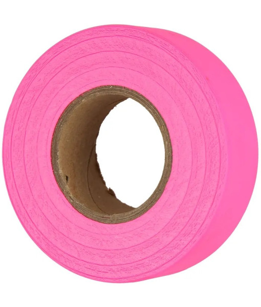 FUZION OUTDOORS RUBAN ROSE FLUO 150'