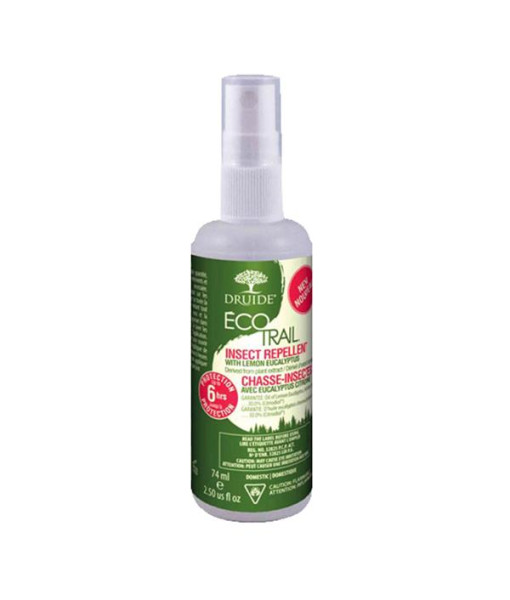 Druide Ecotrail  Chasse-insectes Eucalyptus Citroné 74ML