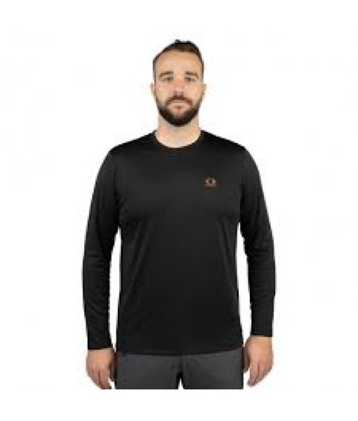 CONNEC CREWNECK DUSK LS BLACK MOOSE