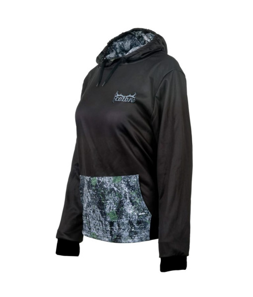 ECOTONE HOODIE FEMME NOIR RIPPER