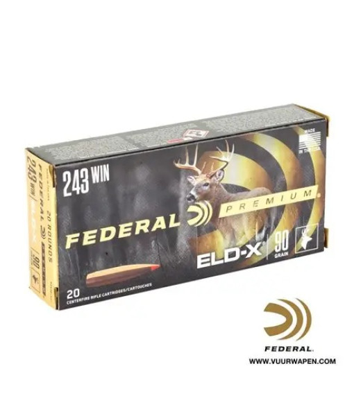FEDERAL PREMIUM 243 WIN ELD-X 90GR