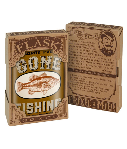 TRIXIE & MILO FLACON D'ALCOOL PARTI A LA PECHE