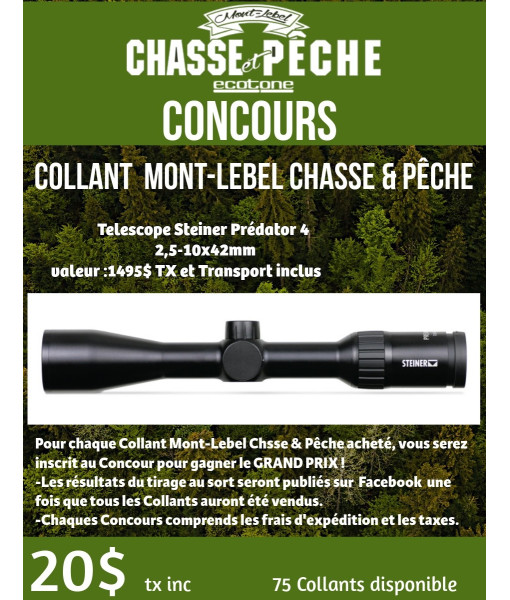 Collant Promo Steiner Tirage