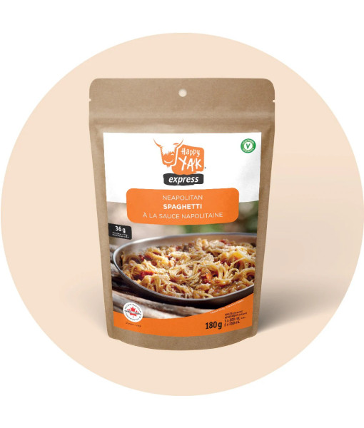 Hasppy Yak Spaghetti  Sauce Napolitaine