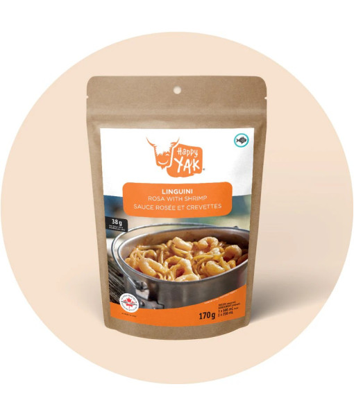 Linguini Aux Crevettes & Sauce Rosée*