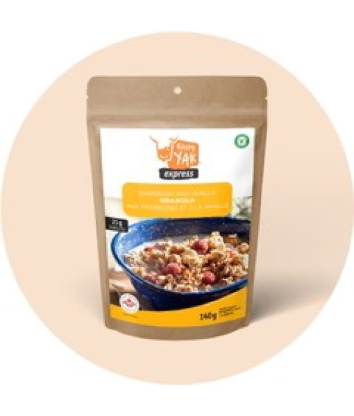 Granola Aux Framboises Et Vanille