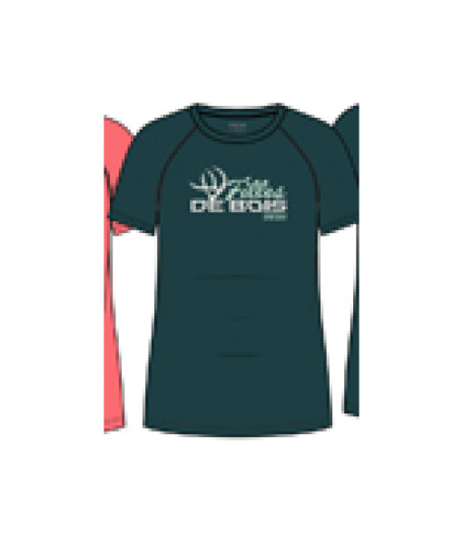 SPORTCHIEF TETRA SS TOP EAU FONCE FILLES DE BOIS