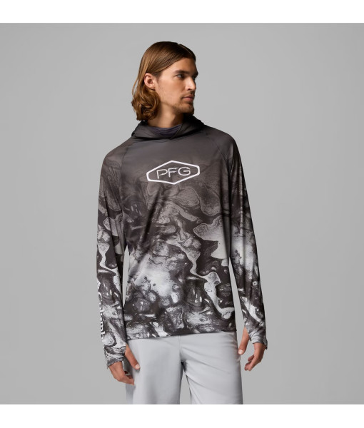 COLUMBIA SUPER TERMINAL TACKLE VENT HOODIE NOIR