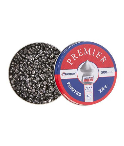 CROSMAN PREMIER POINTED .177 7.6GR 500UN