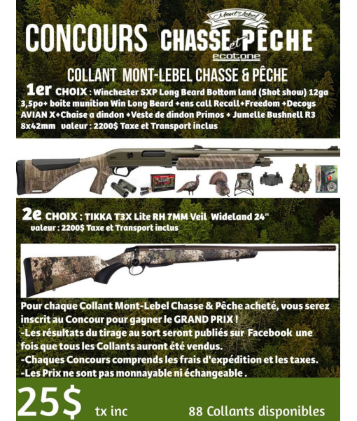 CONCOUR PROMOTIONNEL DINDON OU TIKKA