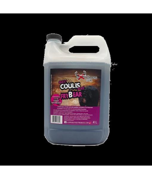EXTREME C.G COULIS FRY BEAR FRAMBOISE 4L
