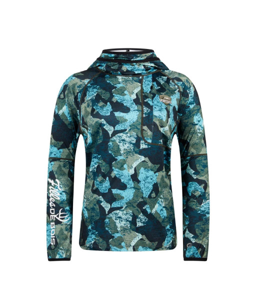 SPORTCHIEF HOODIE FEMME OMBLE CAMO VERT FILLES DE BOIS