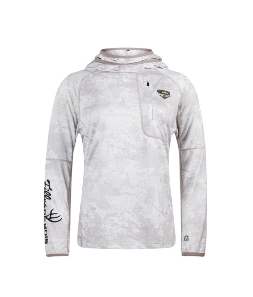 SPORTCHIEF HOODIE FEMME OMBLE GRIS/BLANC FILLES DE BOIS